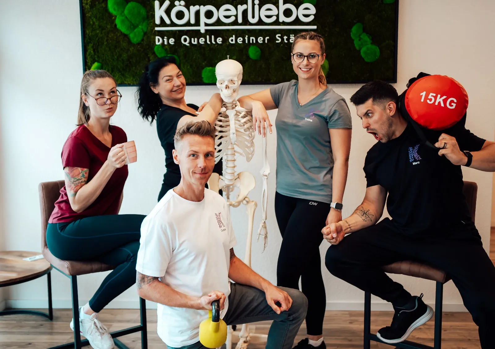 Das Praxisteam von Körperliebe in Rees Haldern